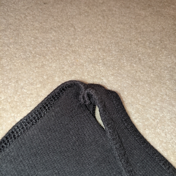 Faded glory cropped black cami/tank - Picture 14 of 15